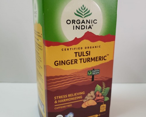 ORGANIC INDIA Tulsi Ginger Turmeric